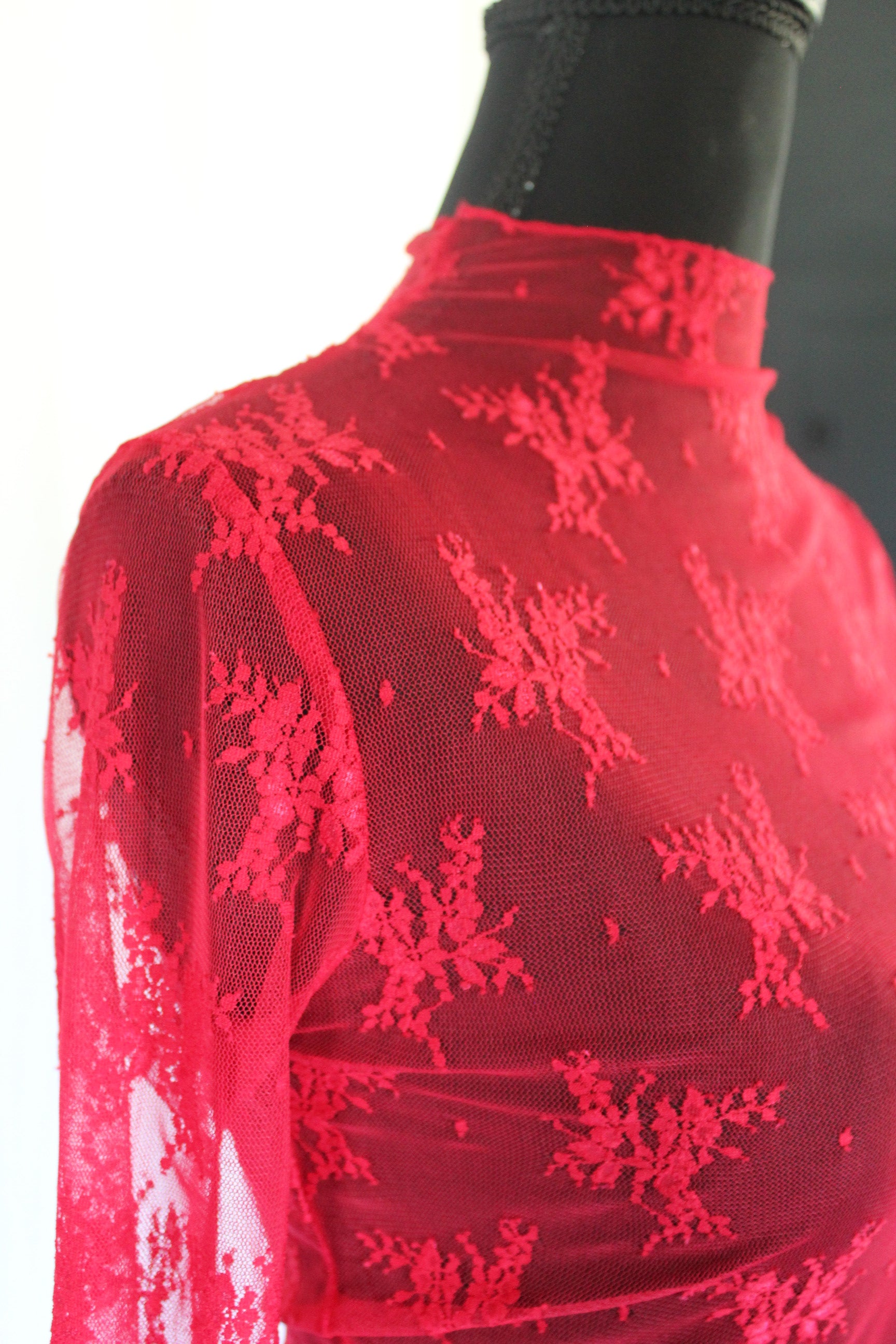 Lace Layering Long Sleeve Top