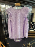 Violet Vixen Leopard Top
