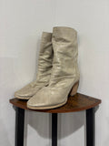 Pre-Loved snakeskin booties