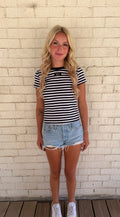 LULU MAC Striped Tee