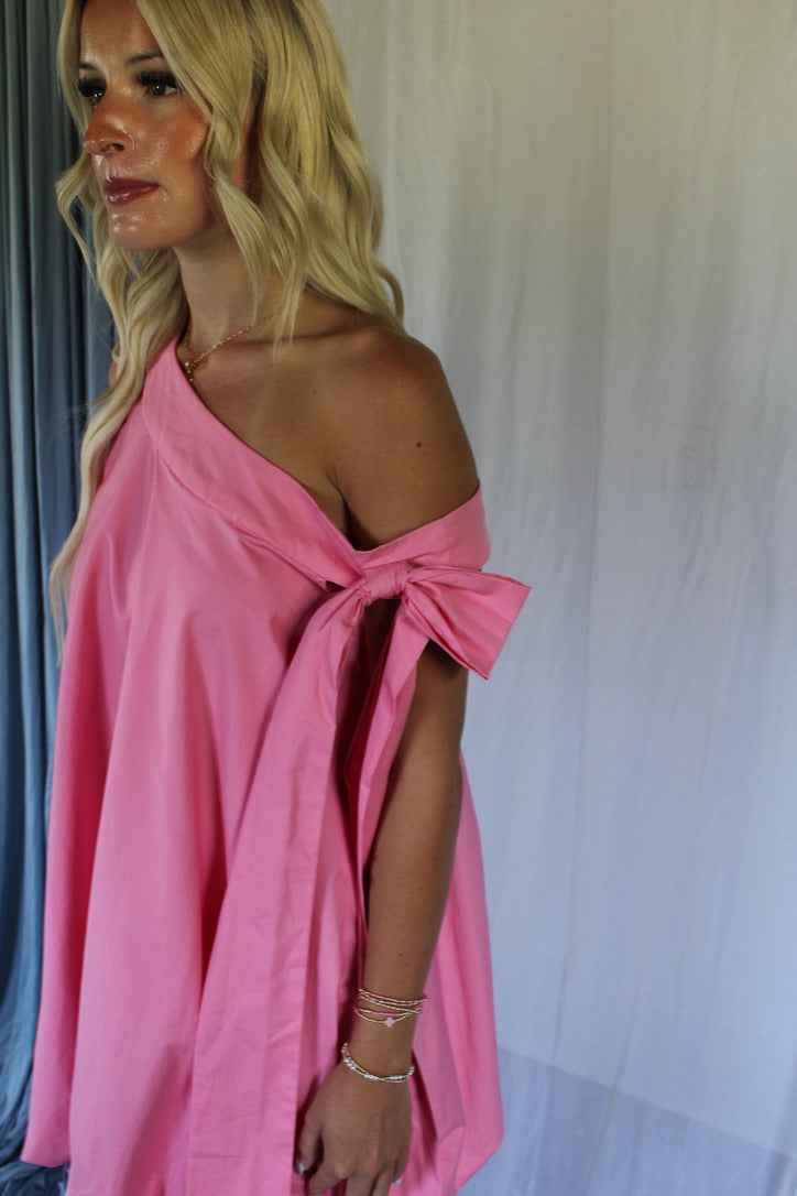 Cotton Candy Puff Dress