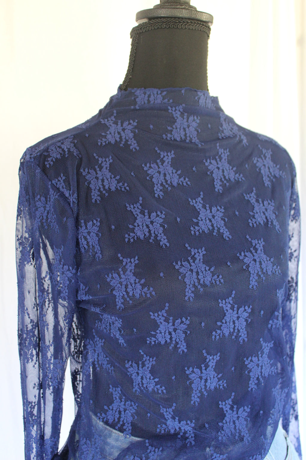 Lace Layering Long Sleeve Top