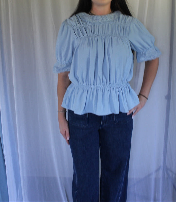 Daydream Blue Blouse