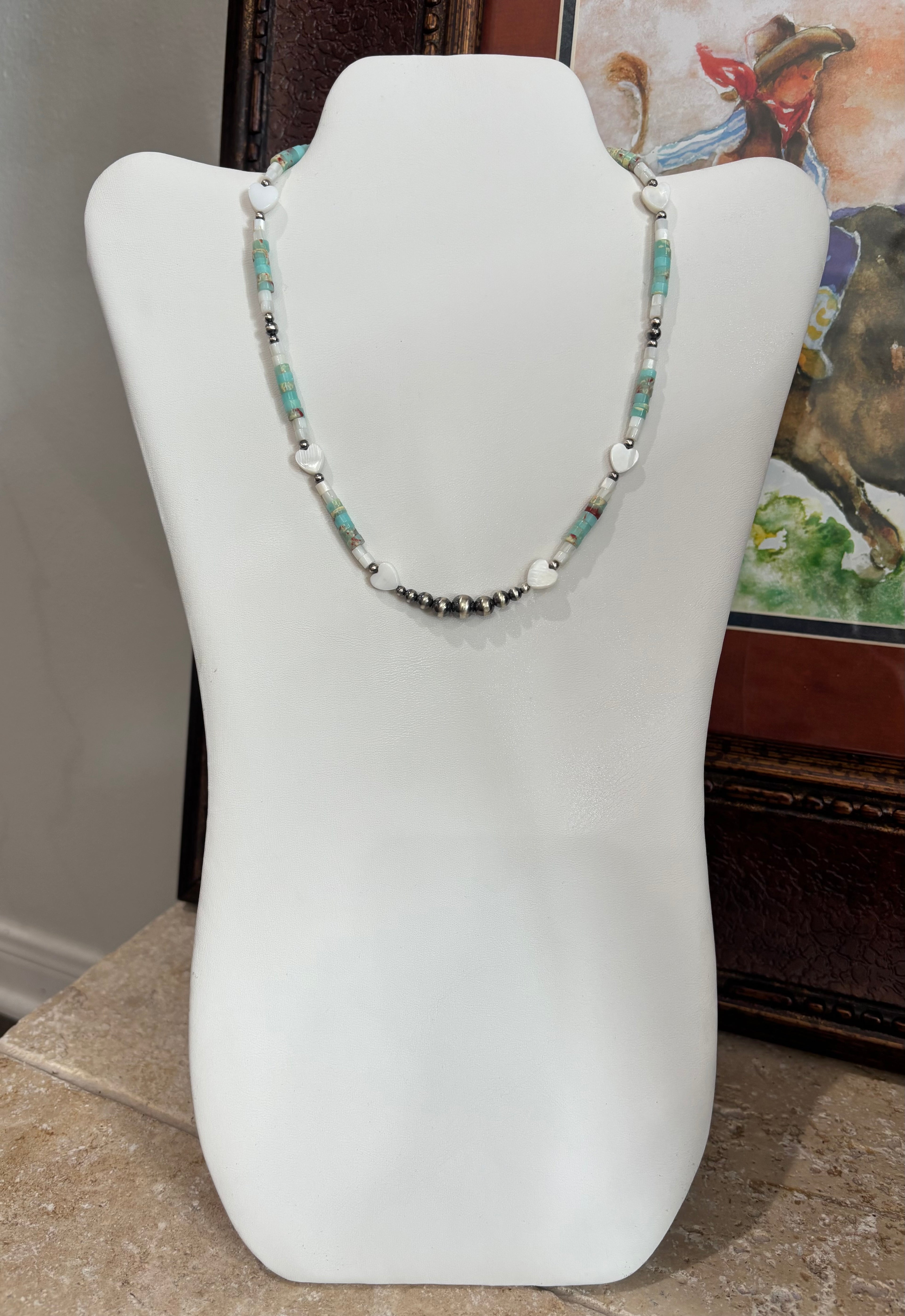 Shell & Sterling Necklace