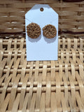 Circle Textured Earring
