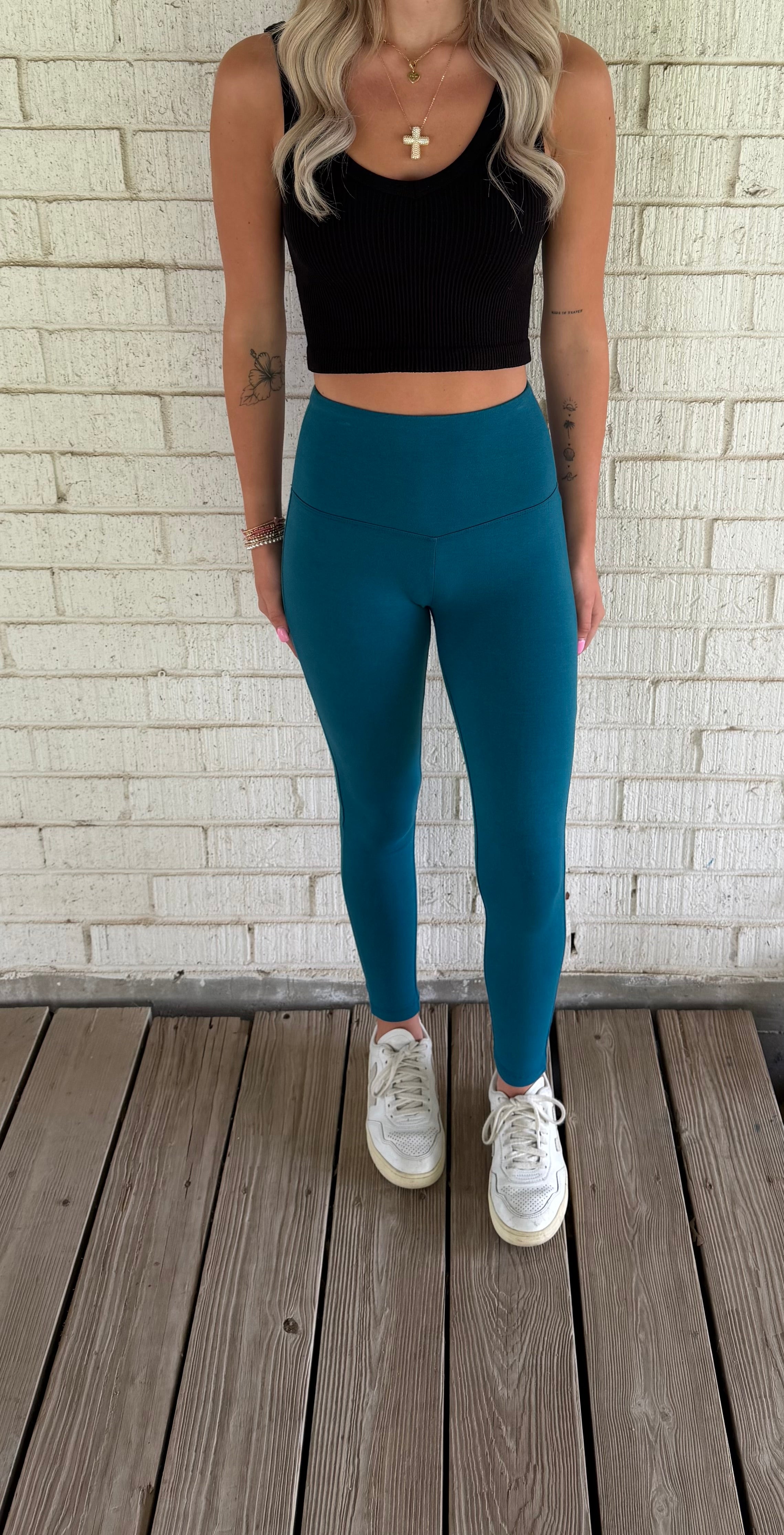 Turquoise Leggings