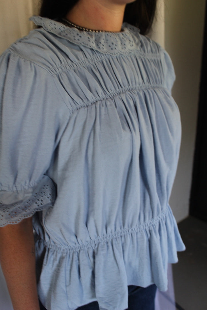 Daydream Blue Blouse