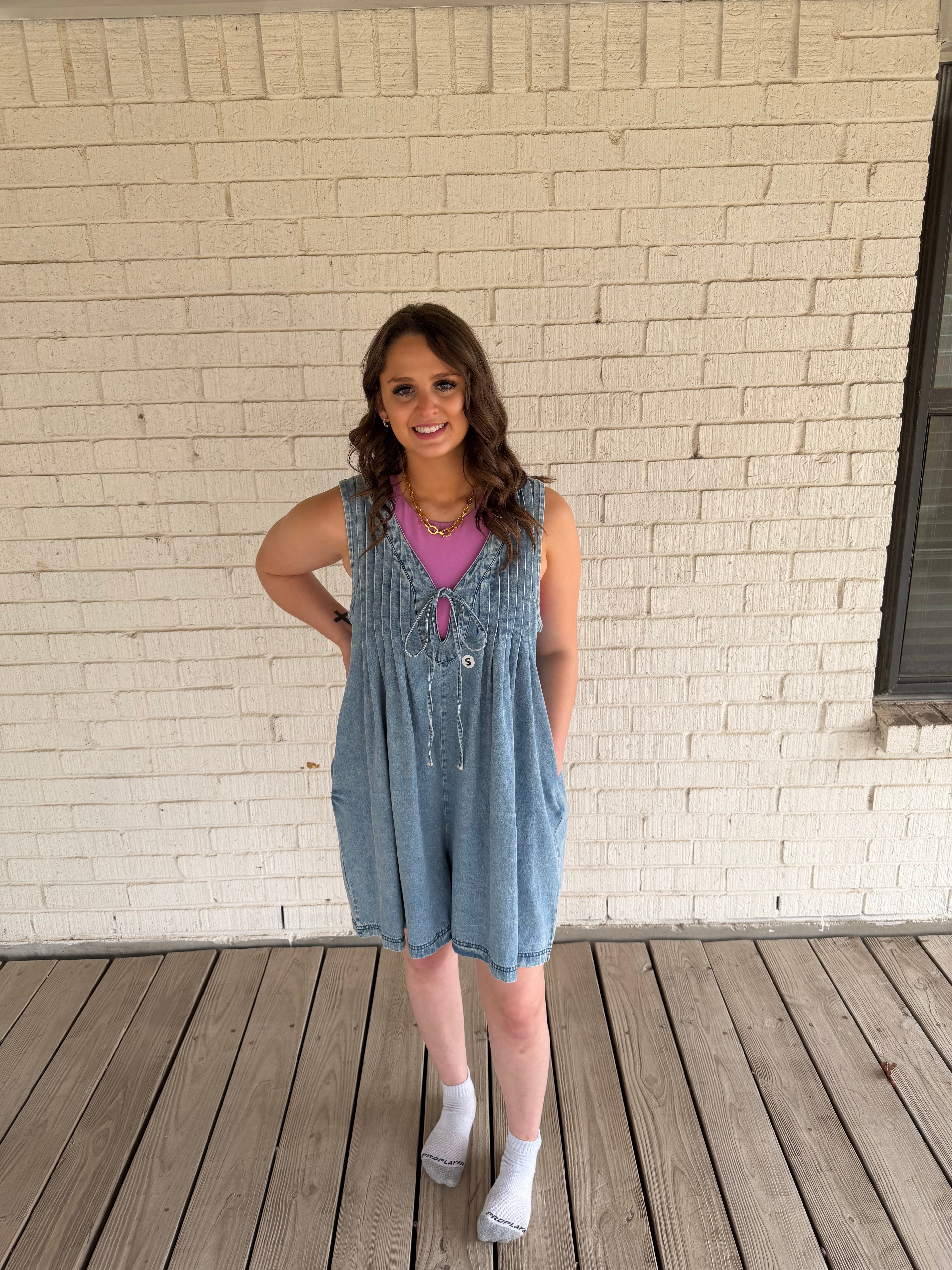 Oversized Oasis Romper