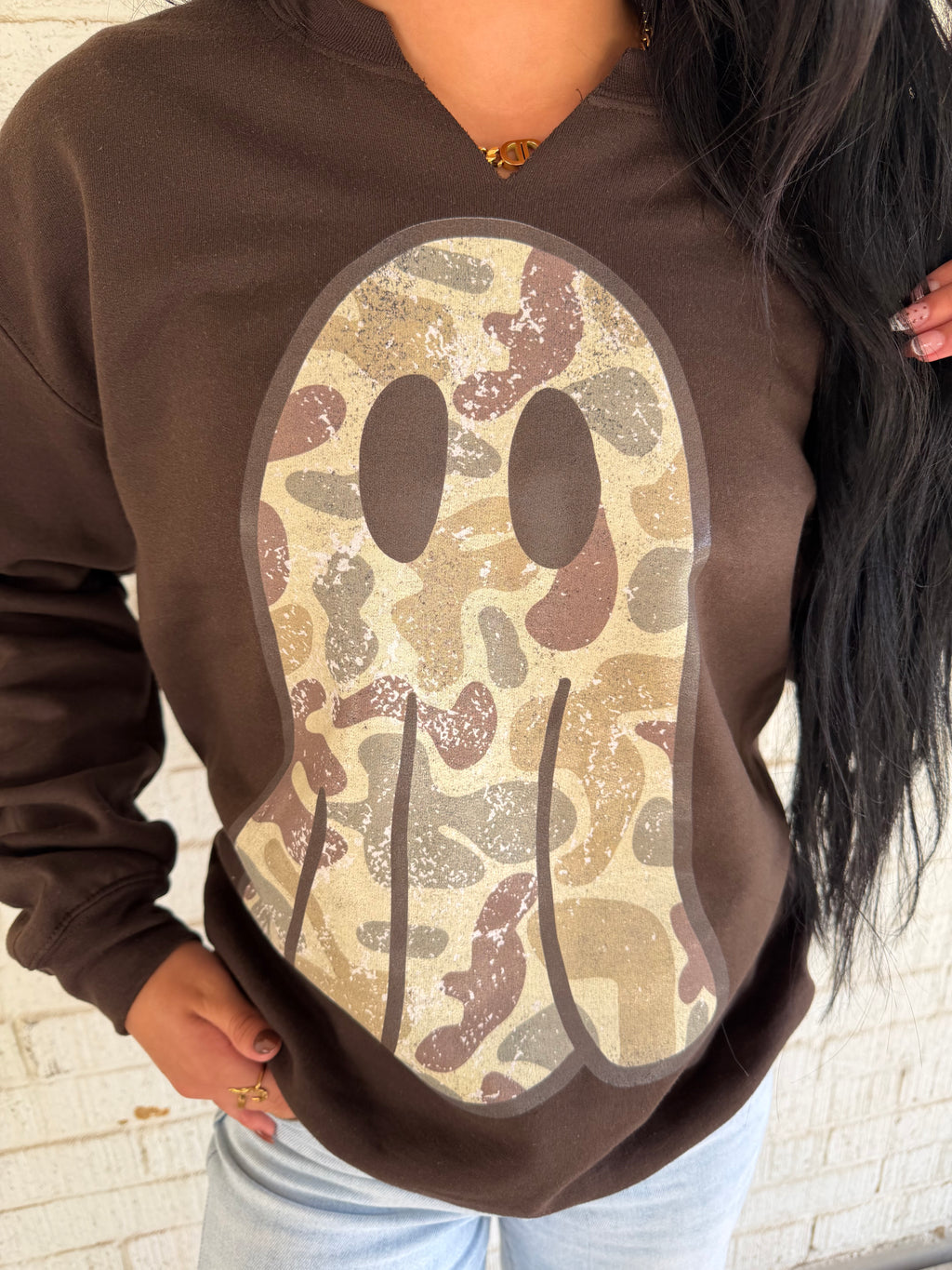 Haunted Camo Sweatshirt