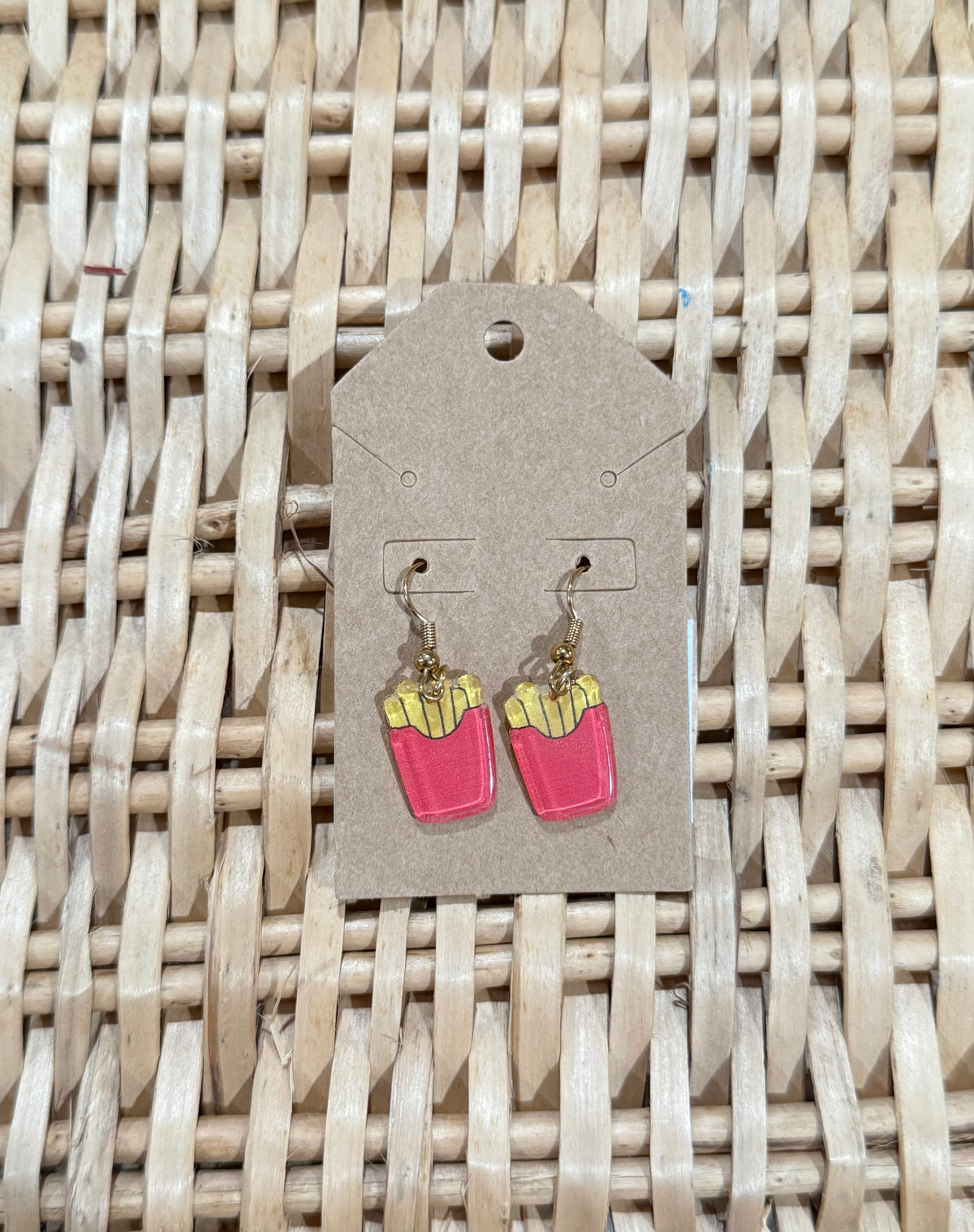 French Fry Earrings