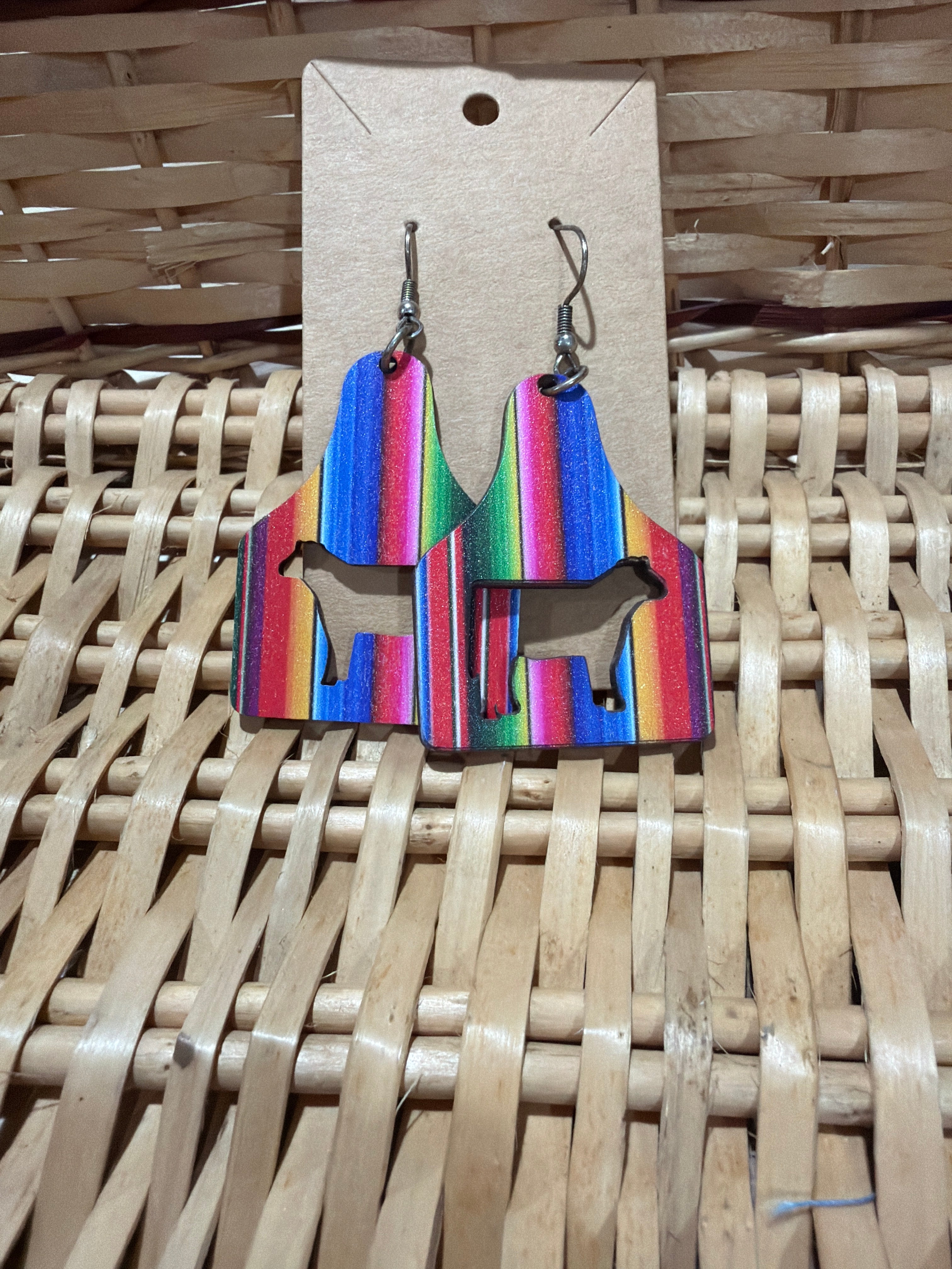 Heifer Tag Earrings