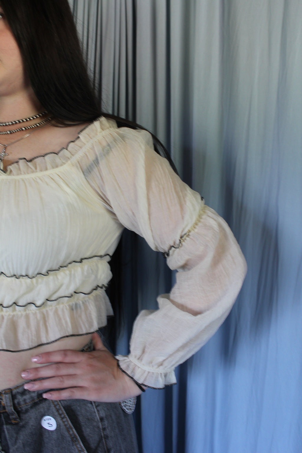Threaded Day Blouse
