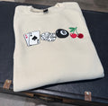 Feeling Lucky Embroidered Sweatshirt