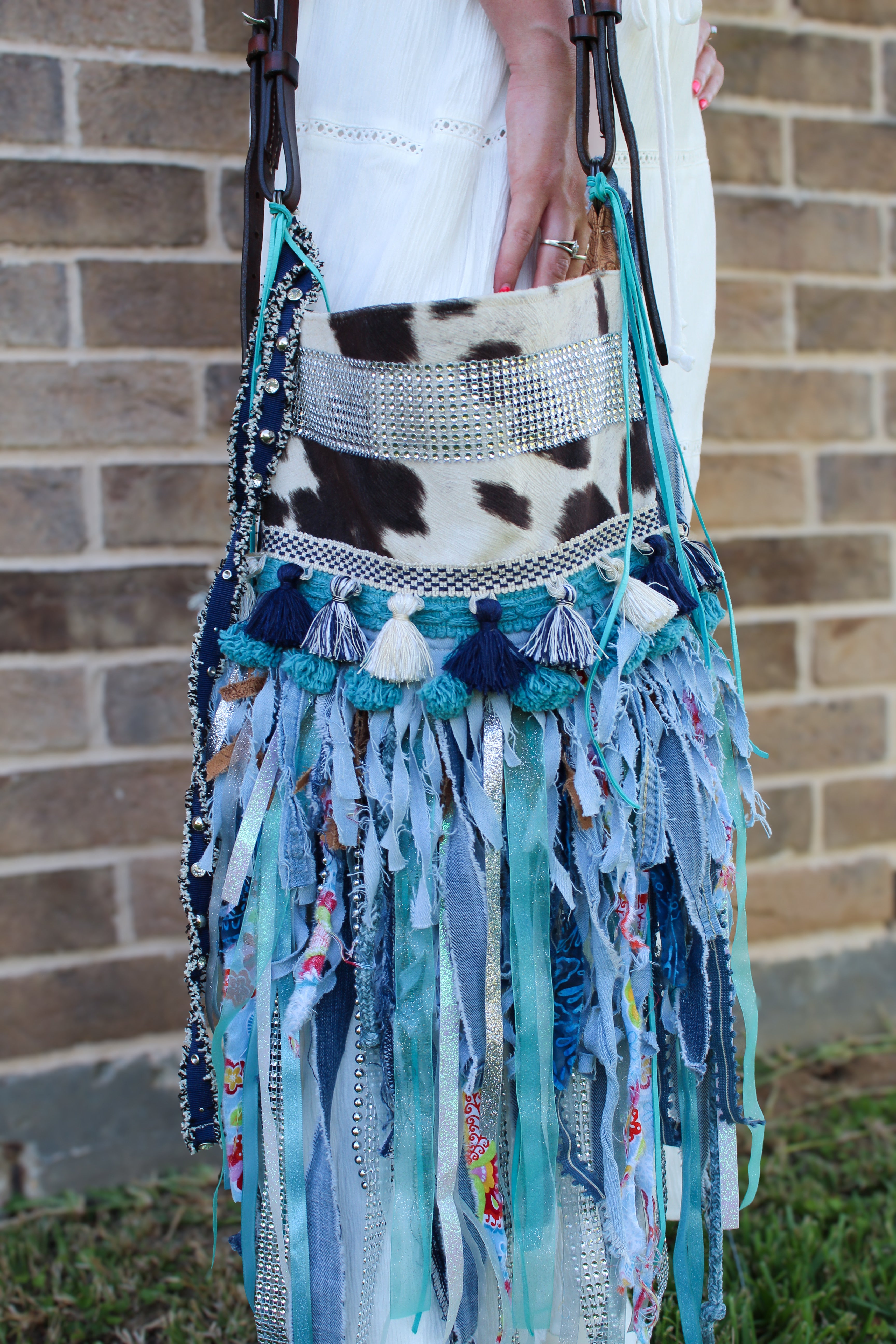 Denim & Lace Purse