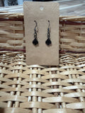 Black Spade Earrings