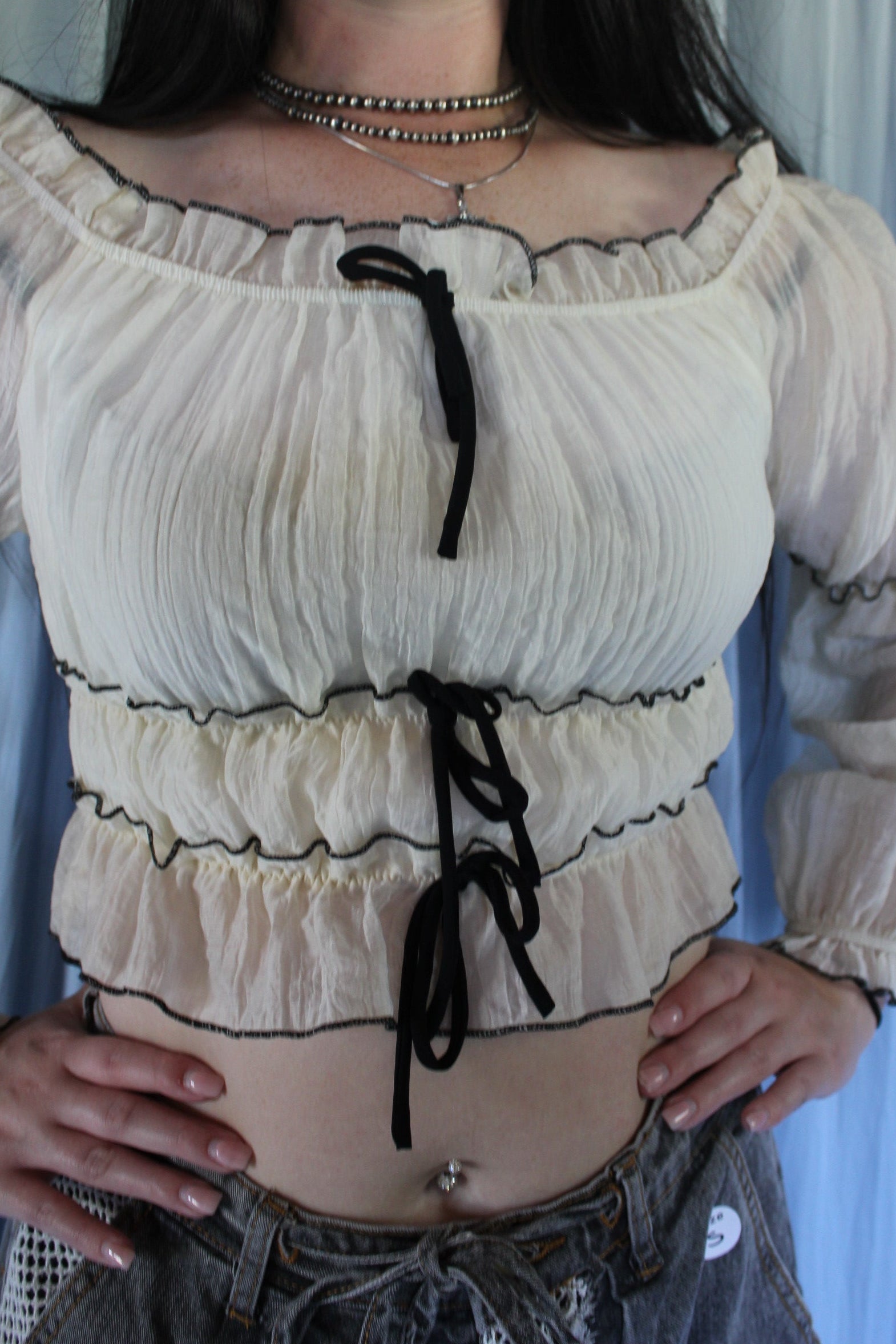 Threaded Day Blouse