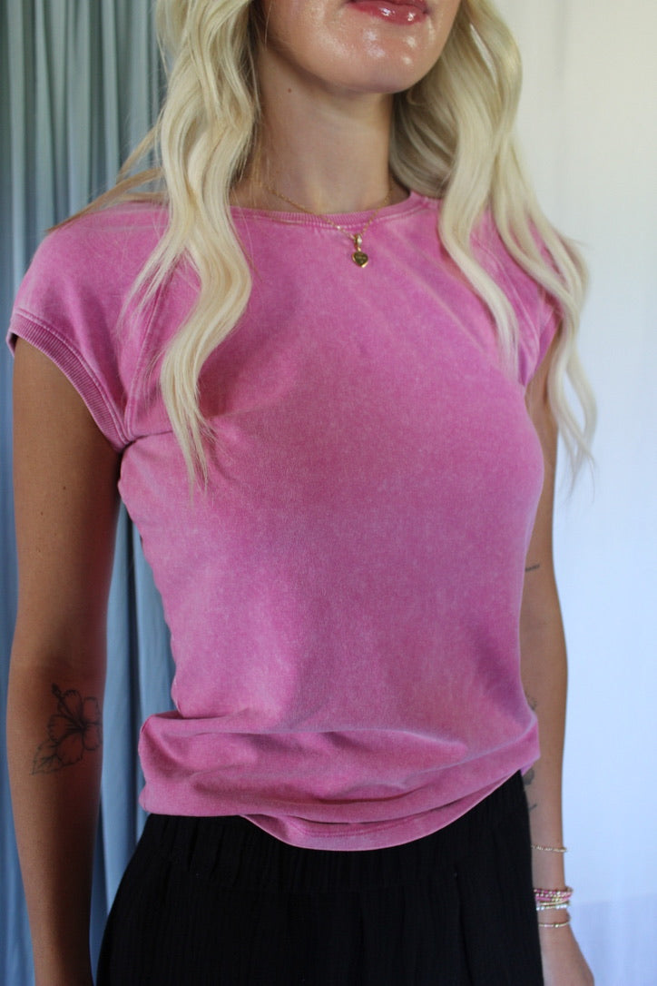 Mineral Wash Short Sleeve