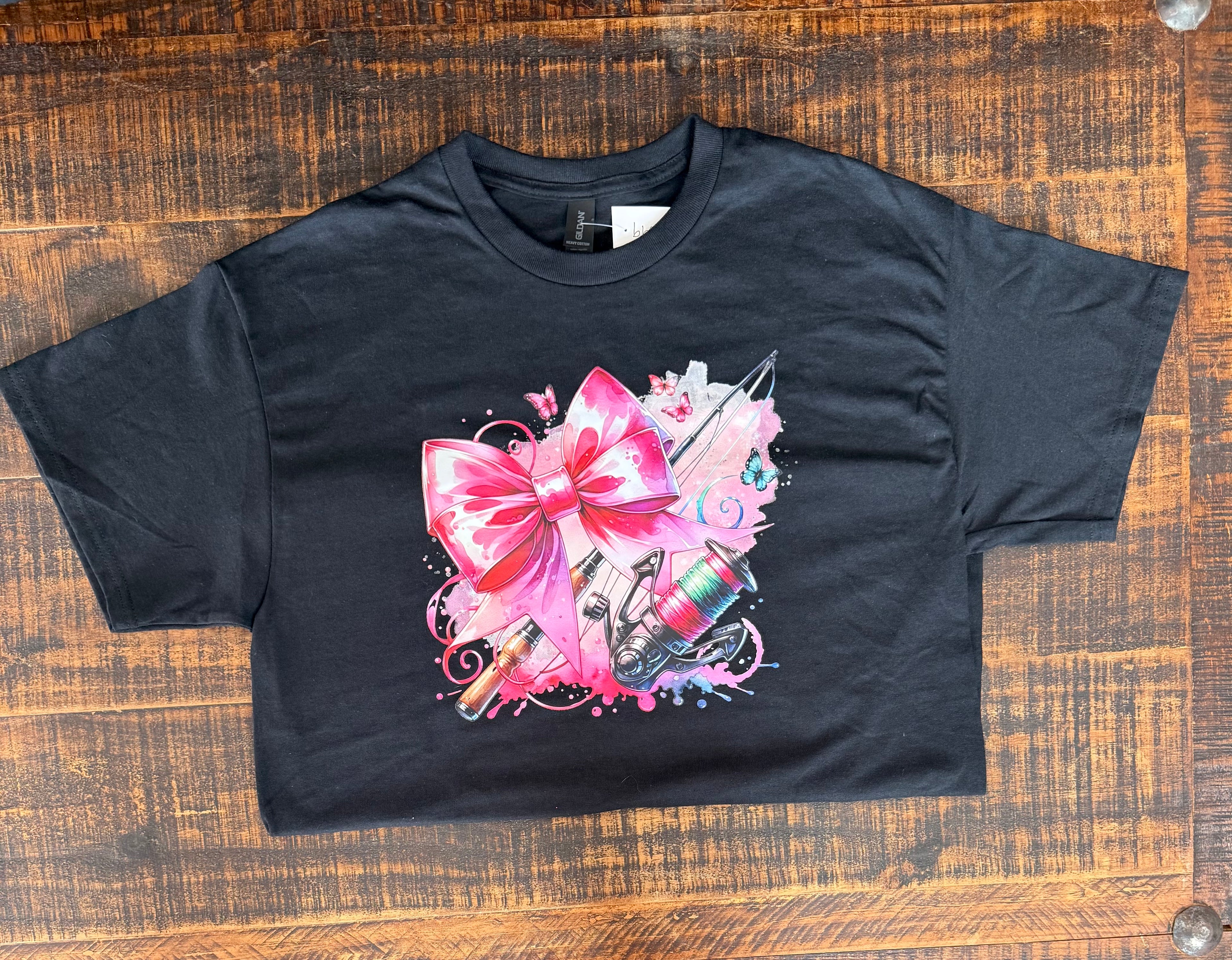 Reel Cute Pink Tee
