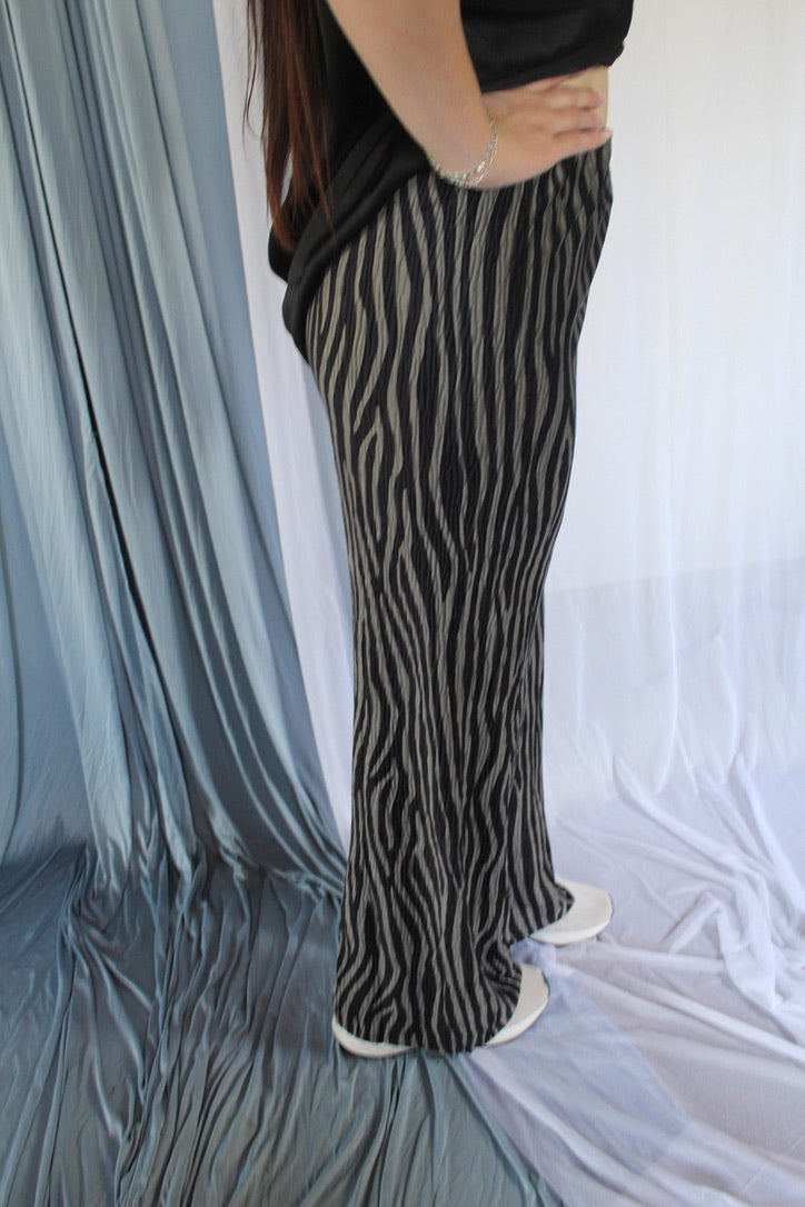 Zebra Velvet Pants