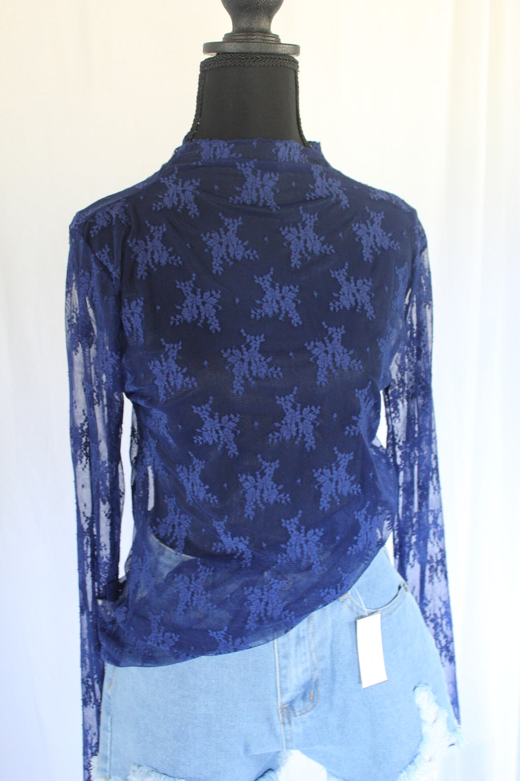 Lace Layering Long Sleeve Top
