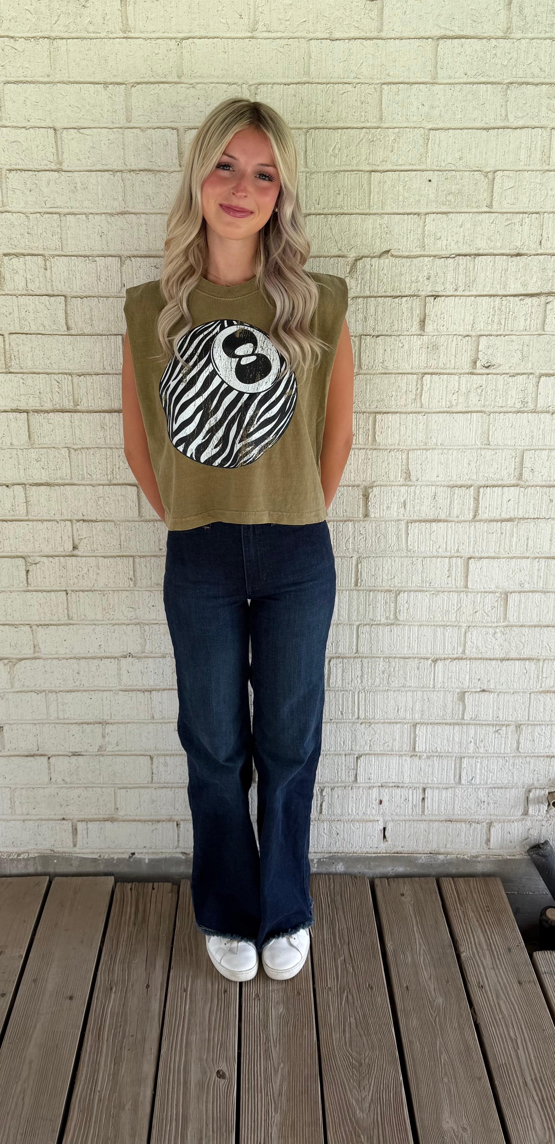 8 Ball Muscle Tank