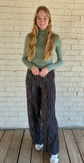 Zebra Velvet Pants