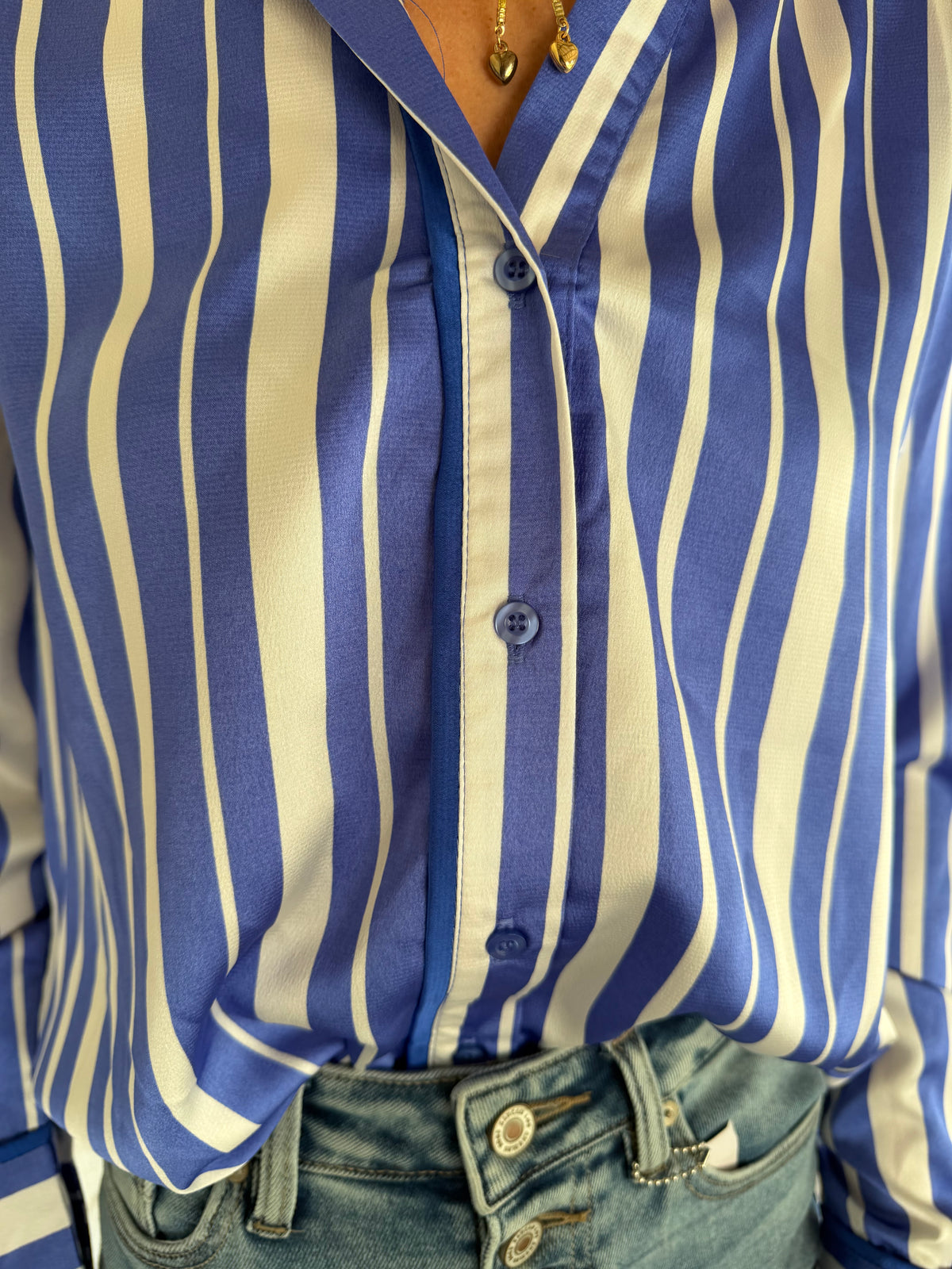 Purple Rain Button Up