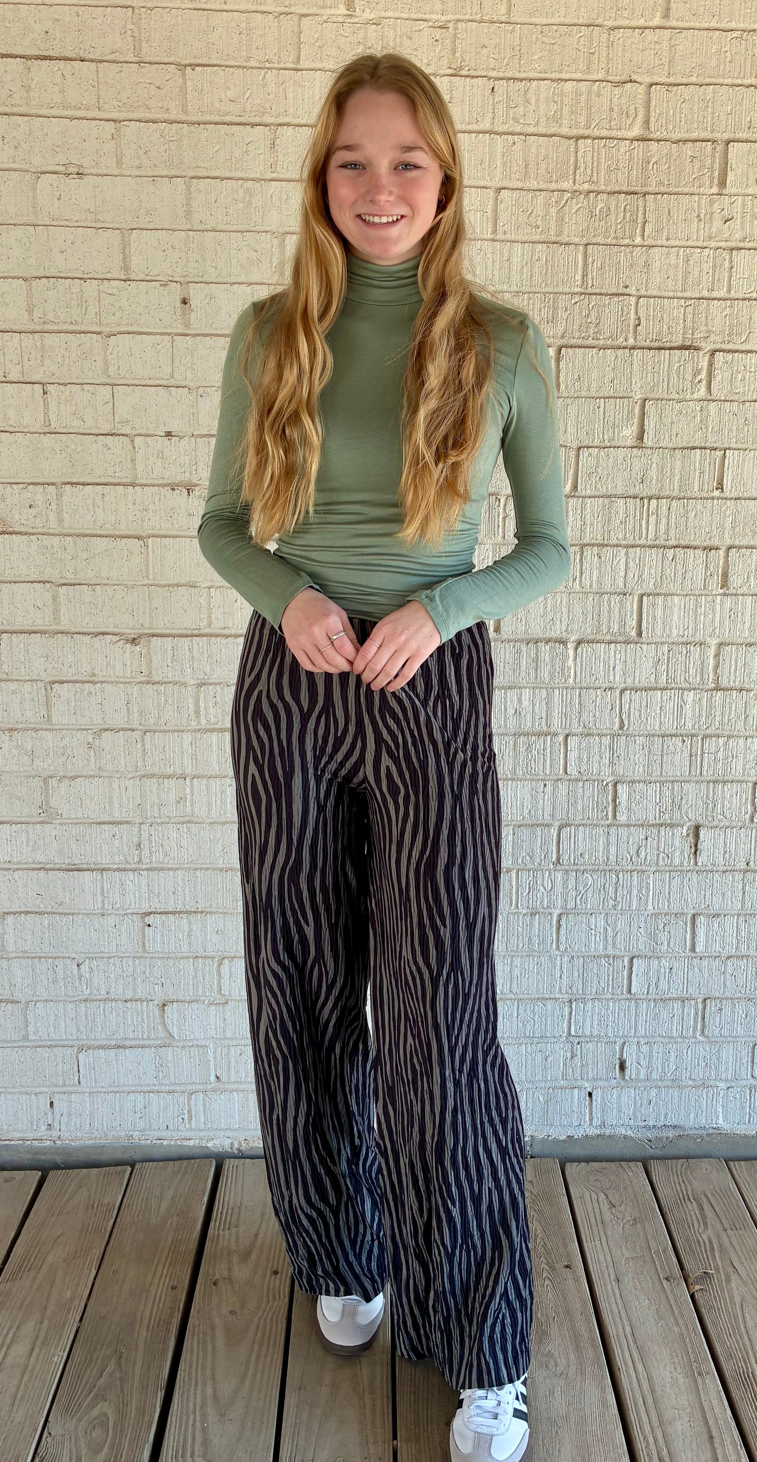 Sage Turtle Neck