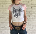 The Saddle Baby Tee