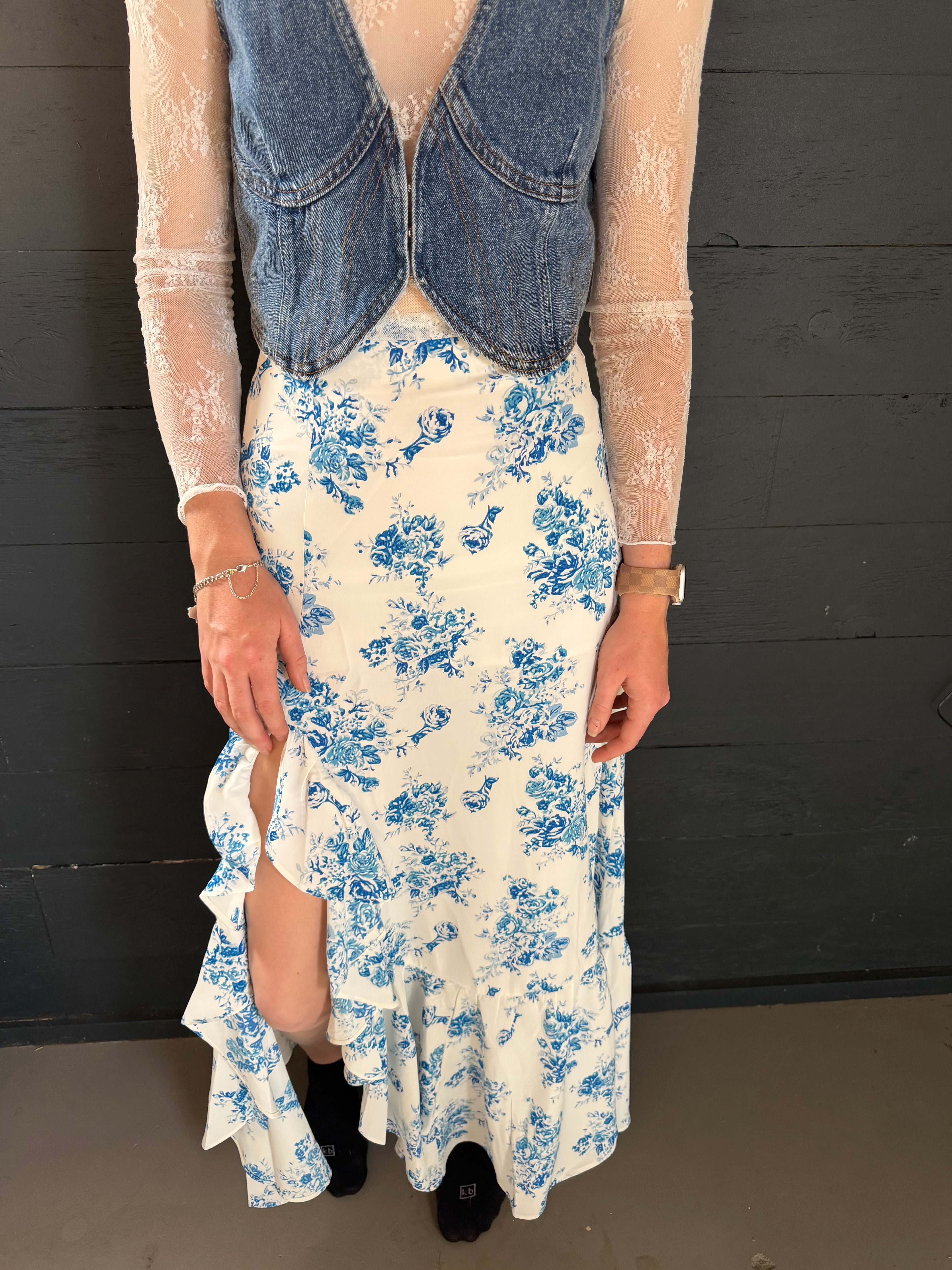 Flower Child Maxi Skirt