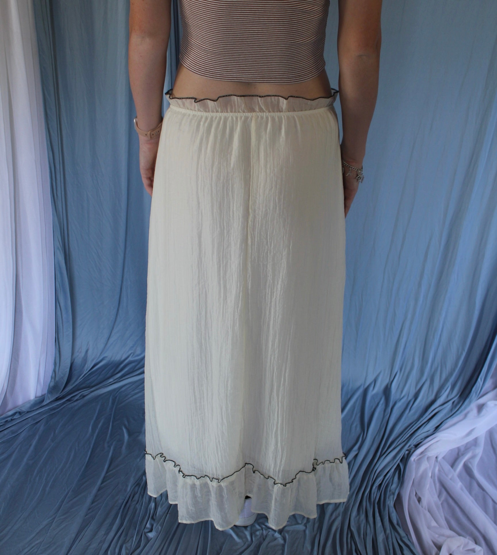 Threaded Day Maxi Skirt