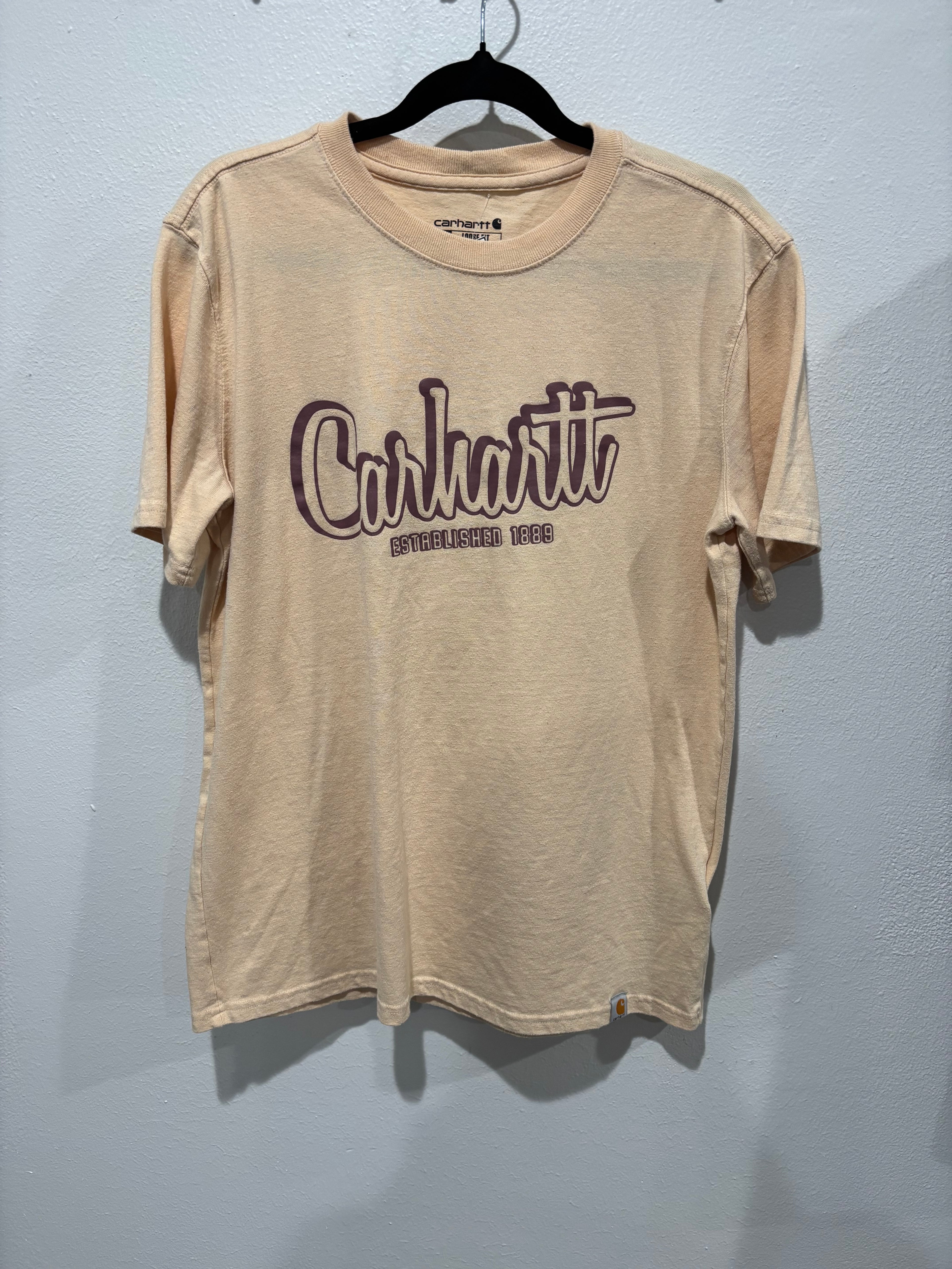 Pre-Loved Yellow Carhartt Tee