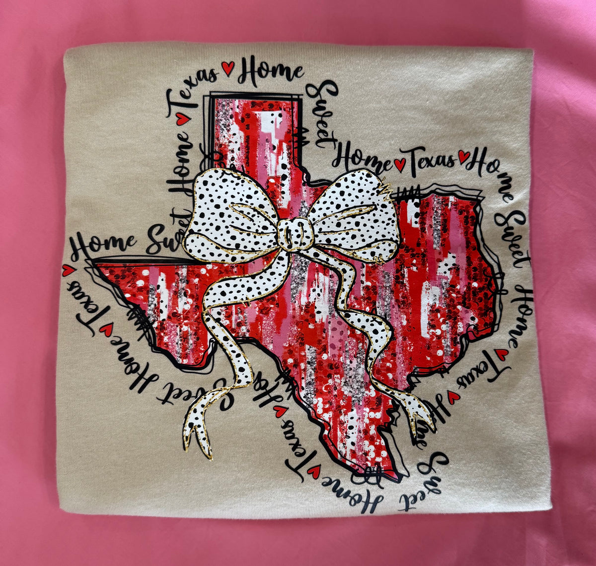 Home Sweet Home Texas Tee