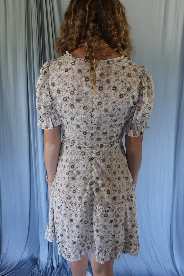 Meadow Whisper Midi Dress