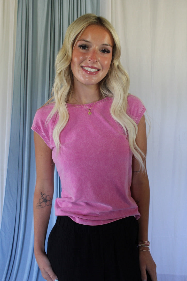 Mineral Wash Short Sleeve