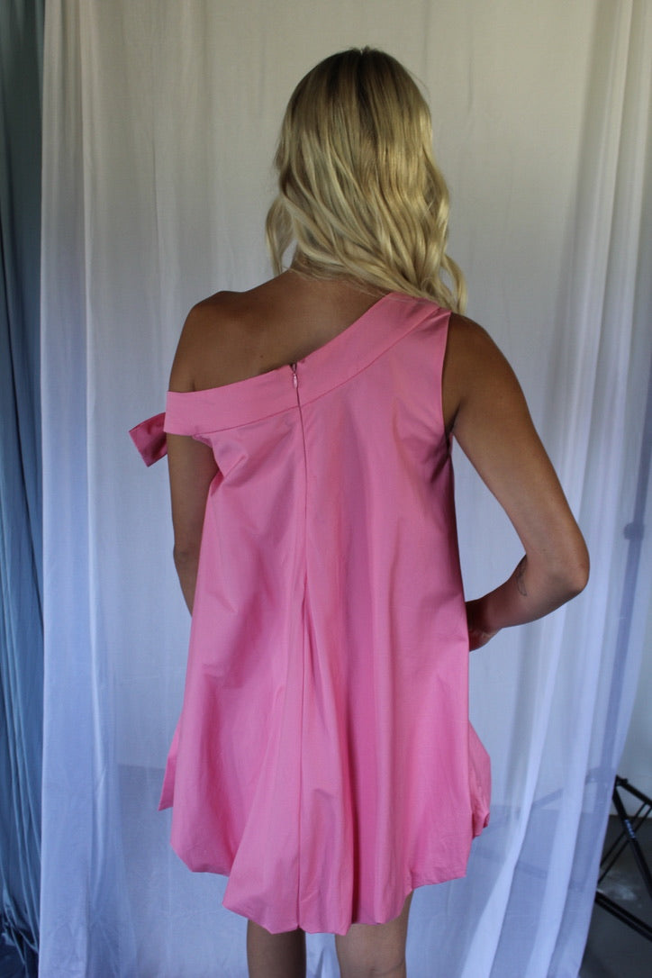 Cotton Candy Puff Dress