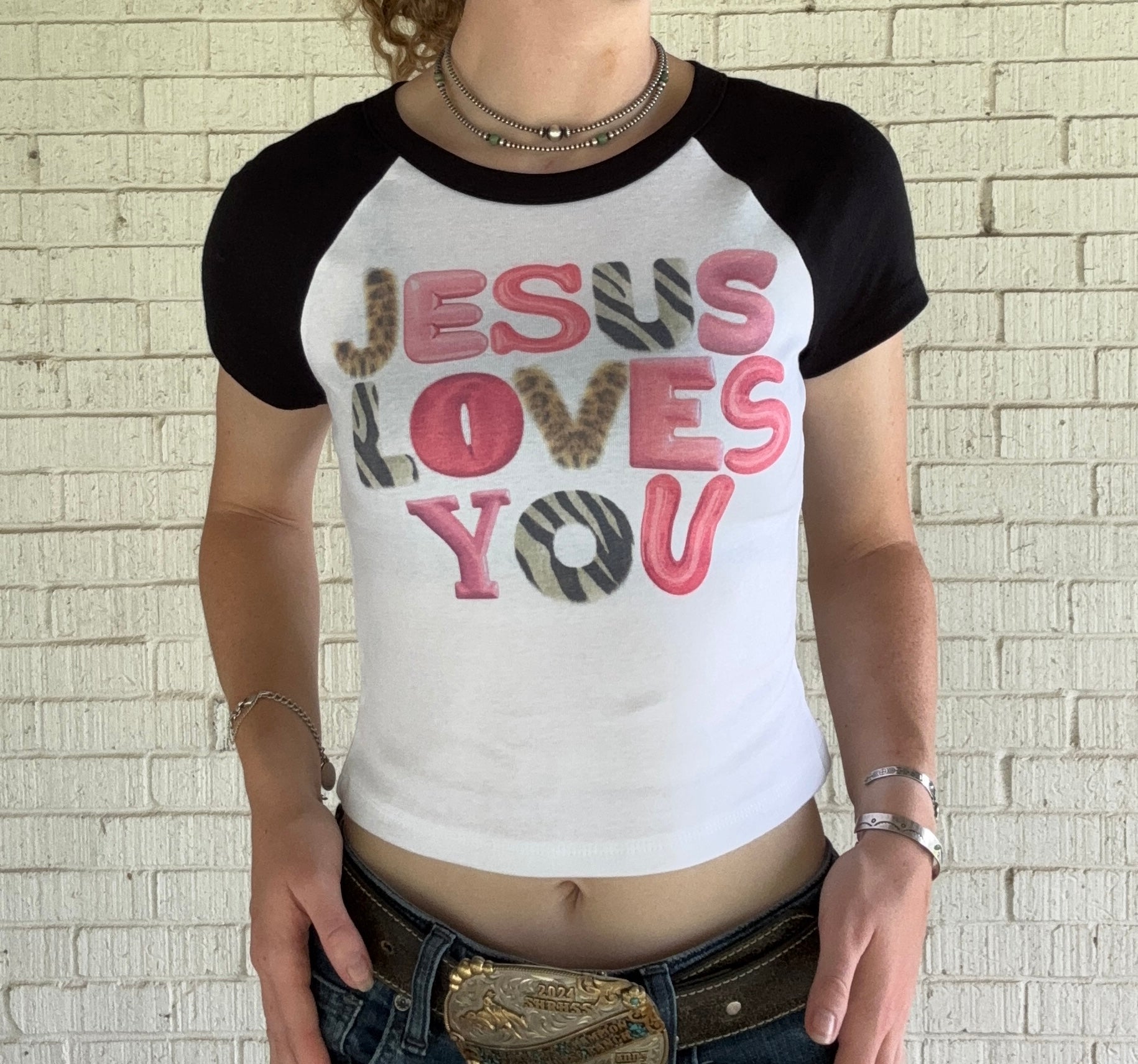 Jesus Loves You Baby Tee
