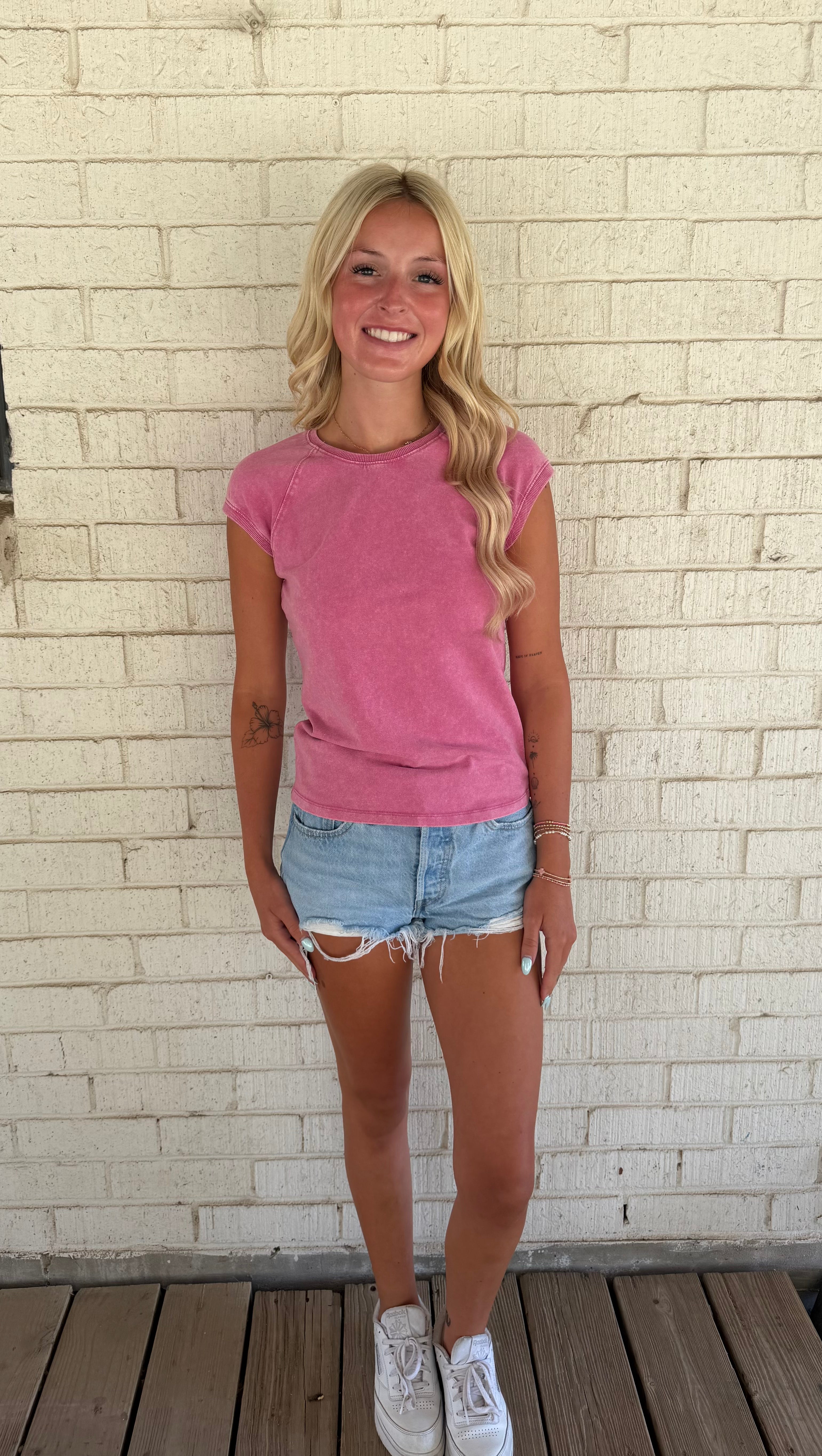 Mineral Wash Short Sleeve