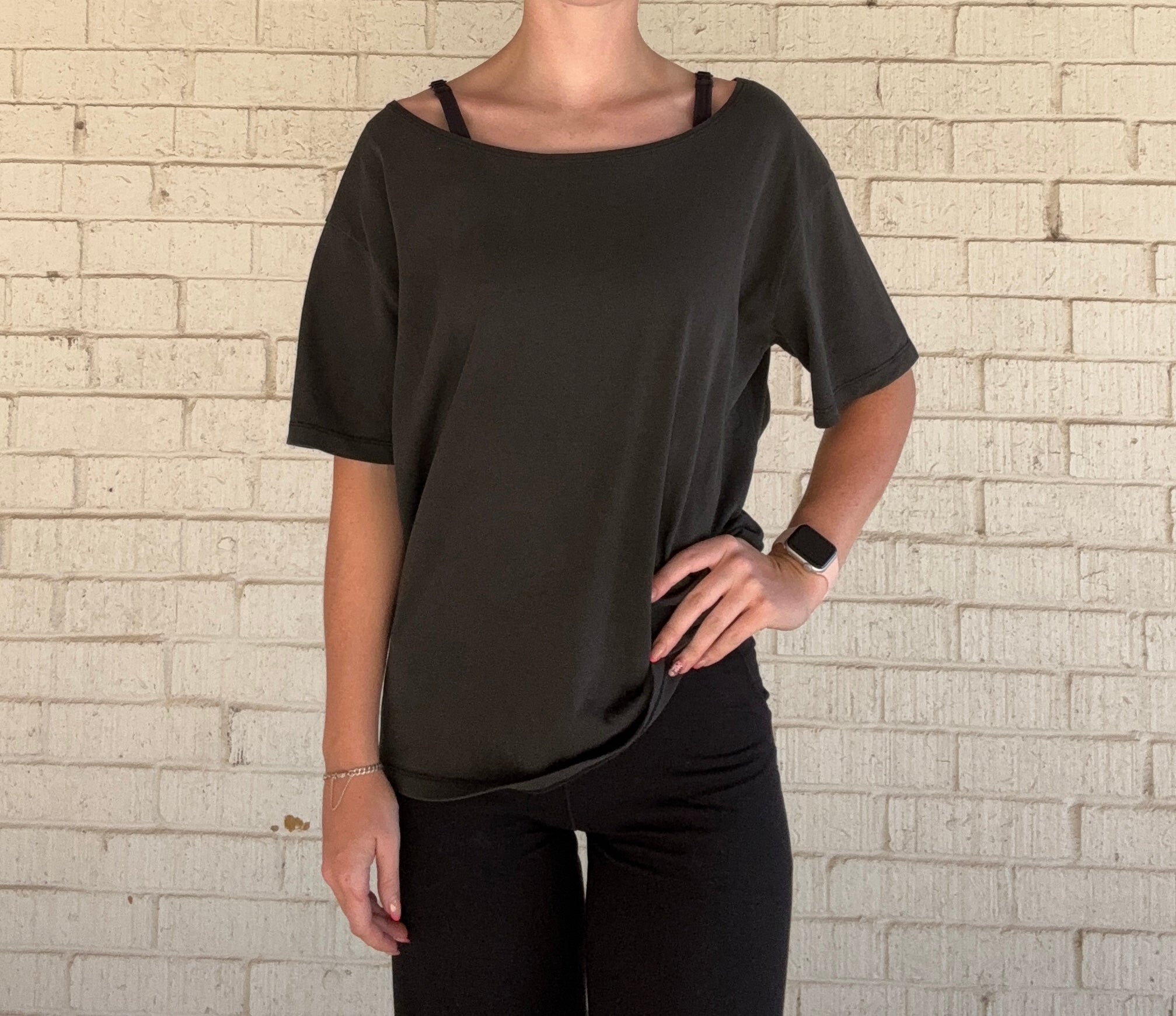 Boat Neck Basic Tee