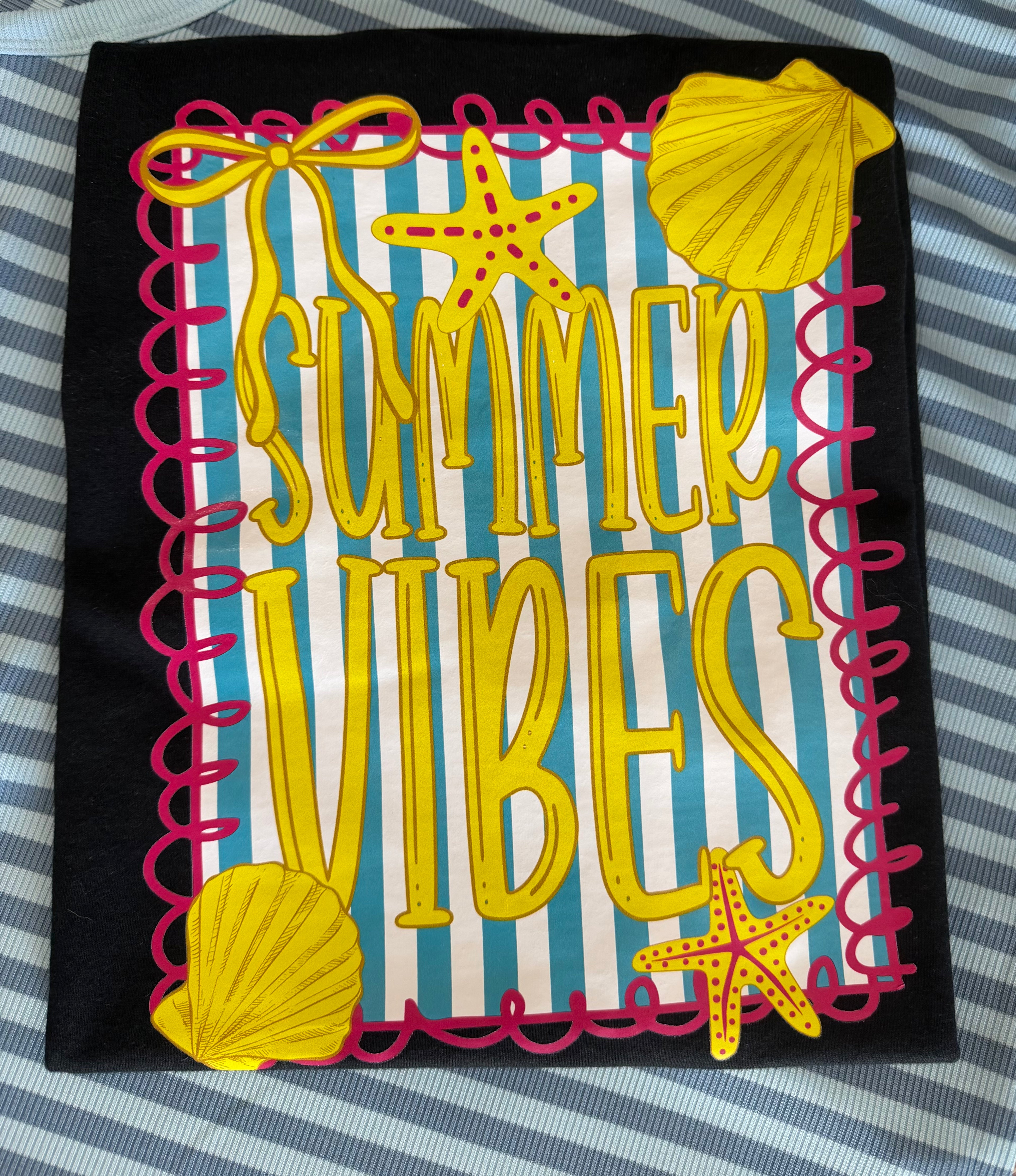 Summer Vibes Beach Graphic Tee