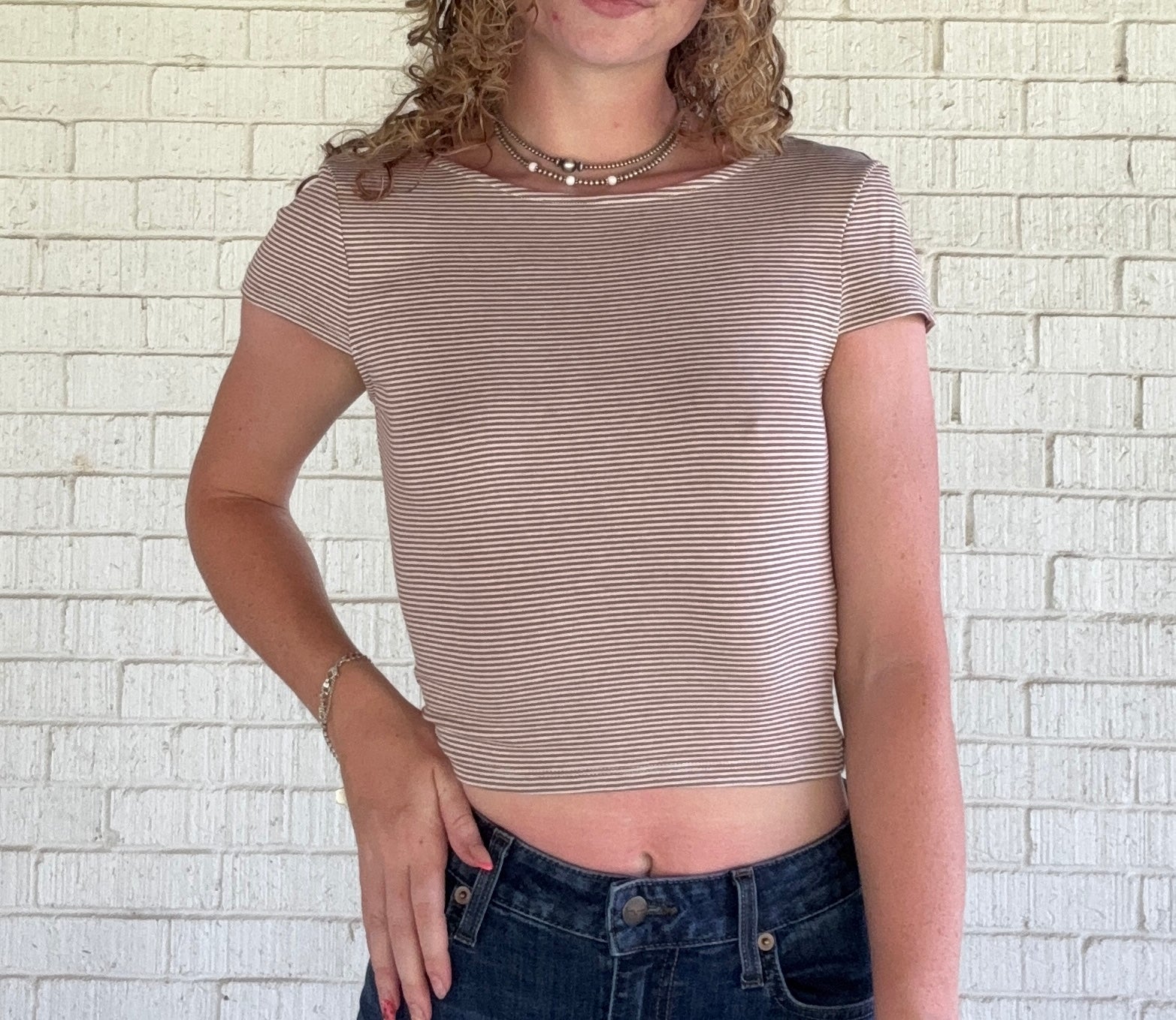 Rustic Stripe Top