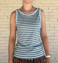 Blue Stripe Tank