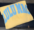 LULU MAC Blue/Yellow Polka Dot Sweatshirt