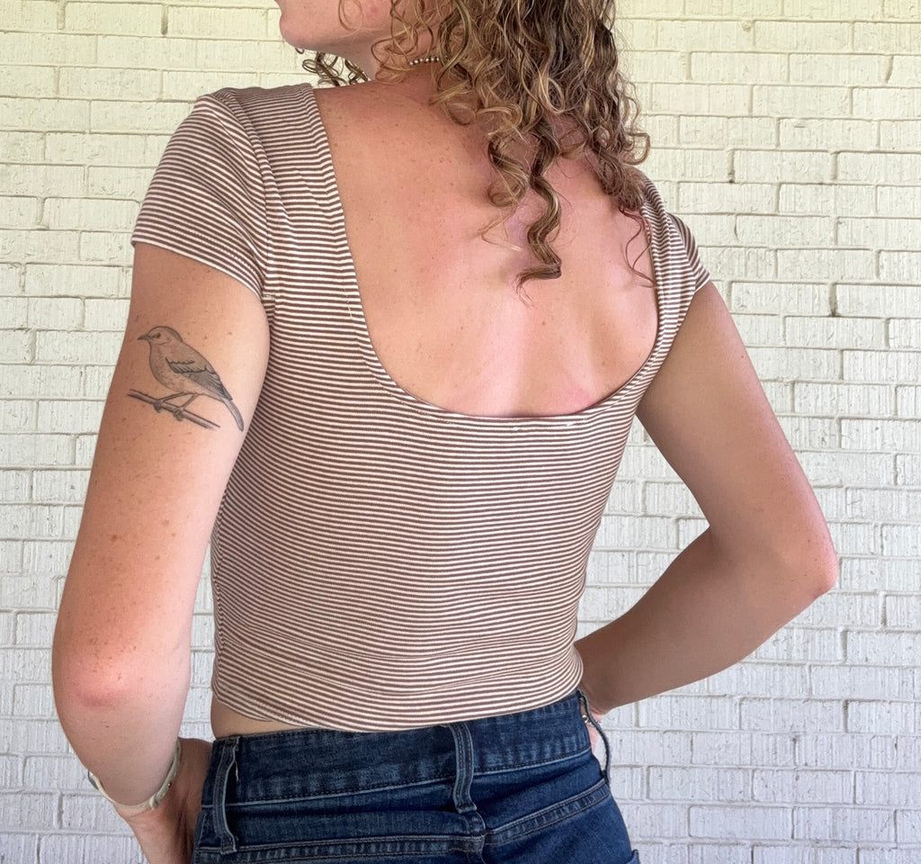 Rustic Stripe Top