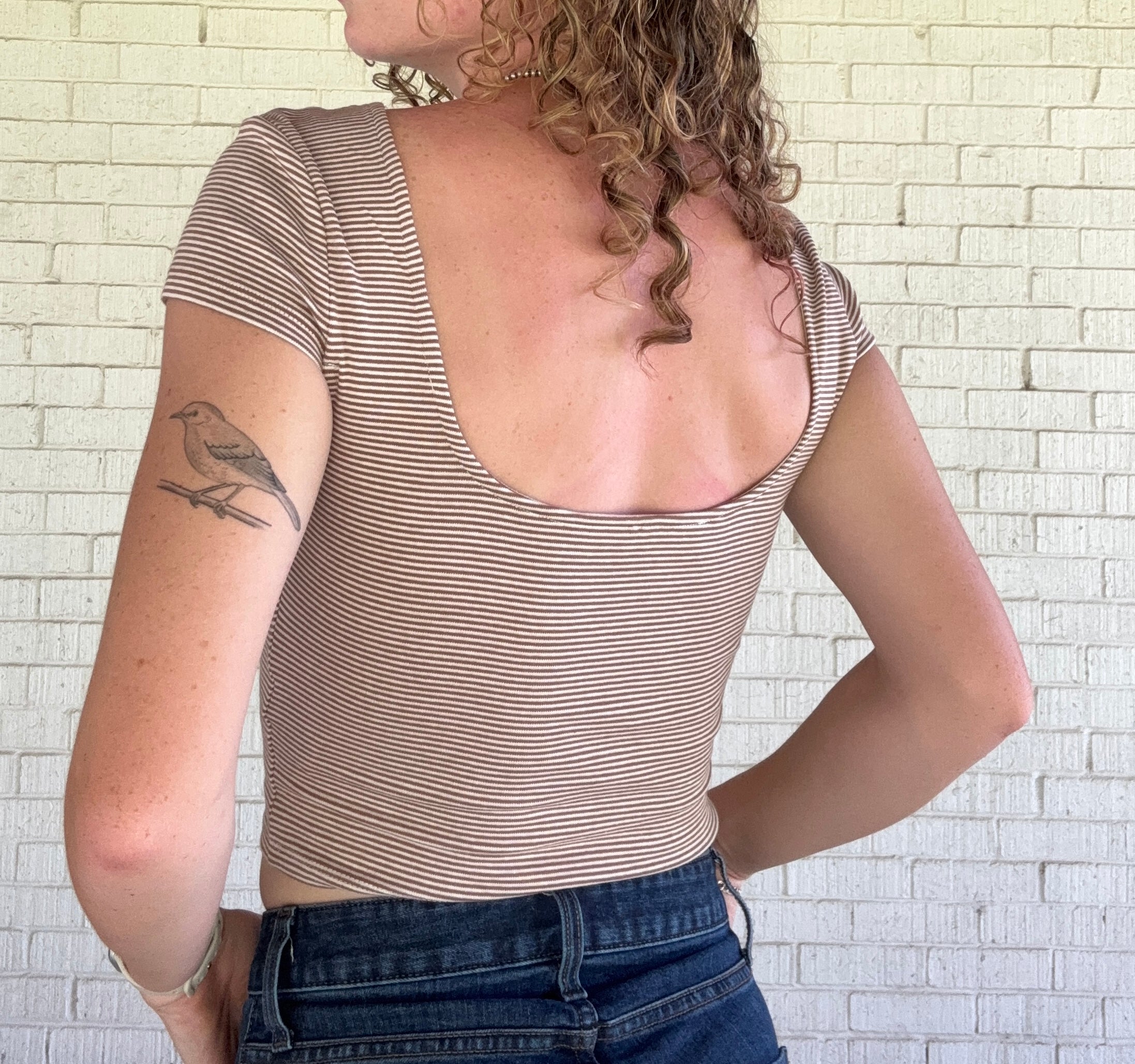 Rustic Stripe Top