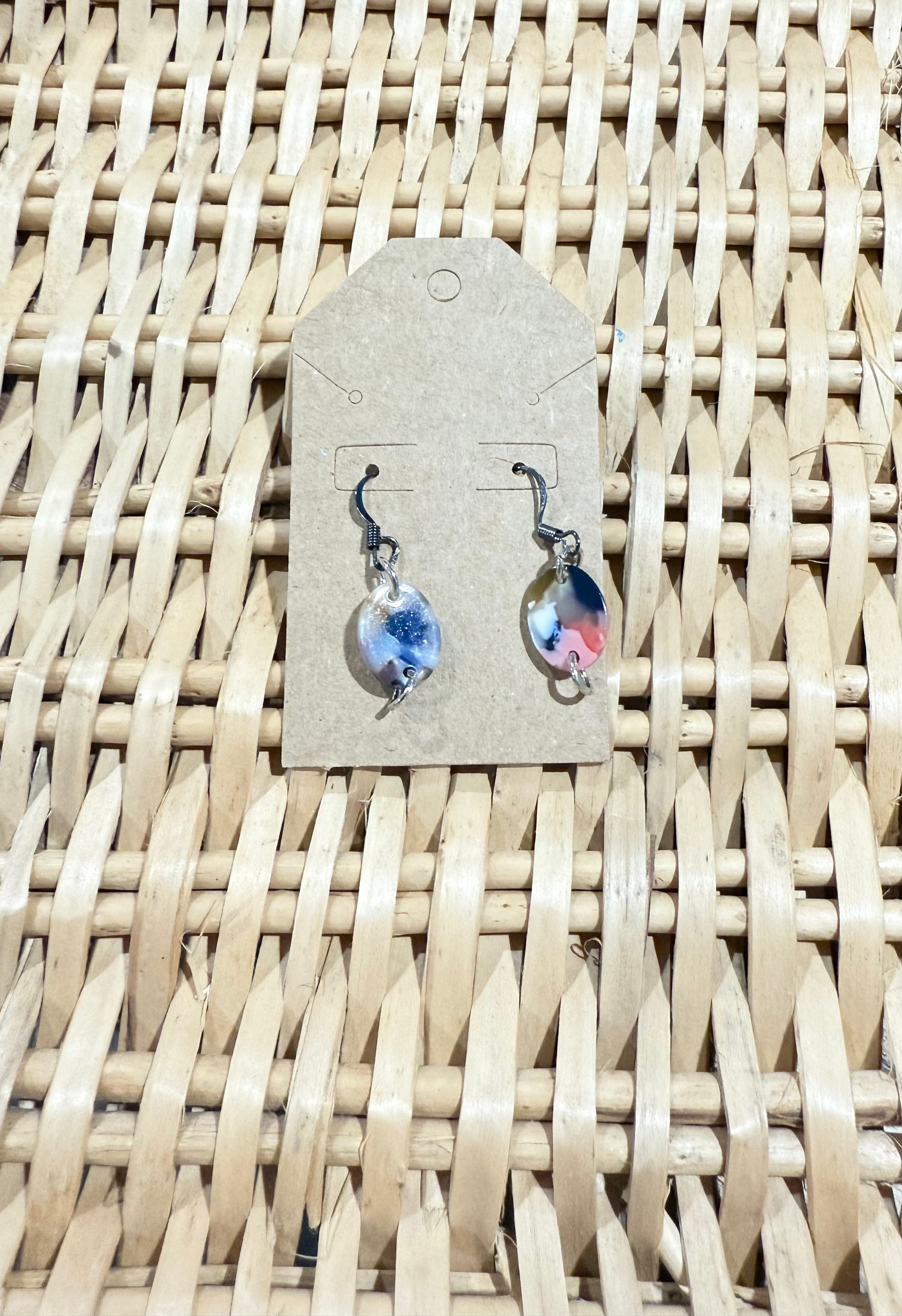 Marble Earrings