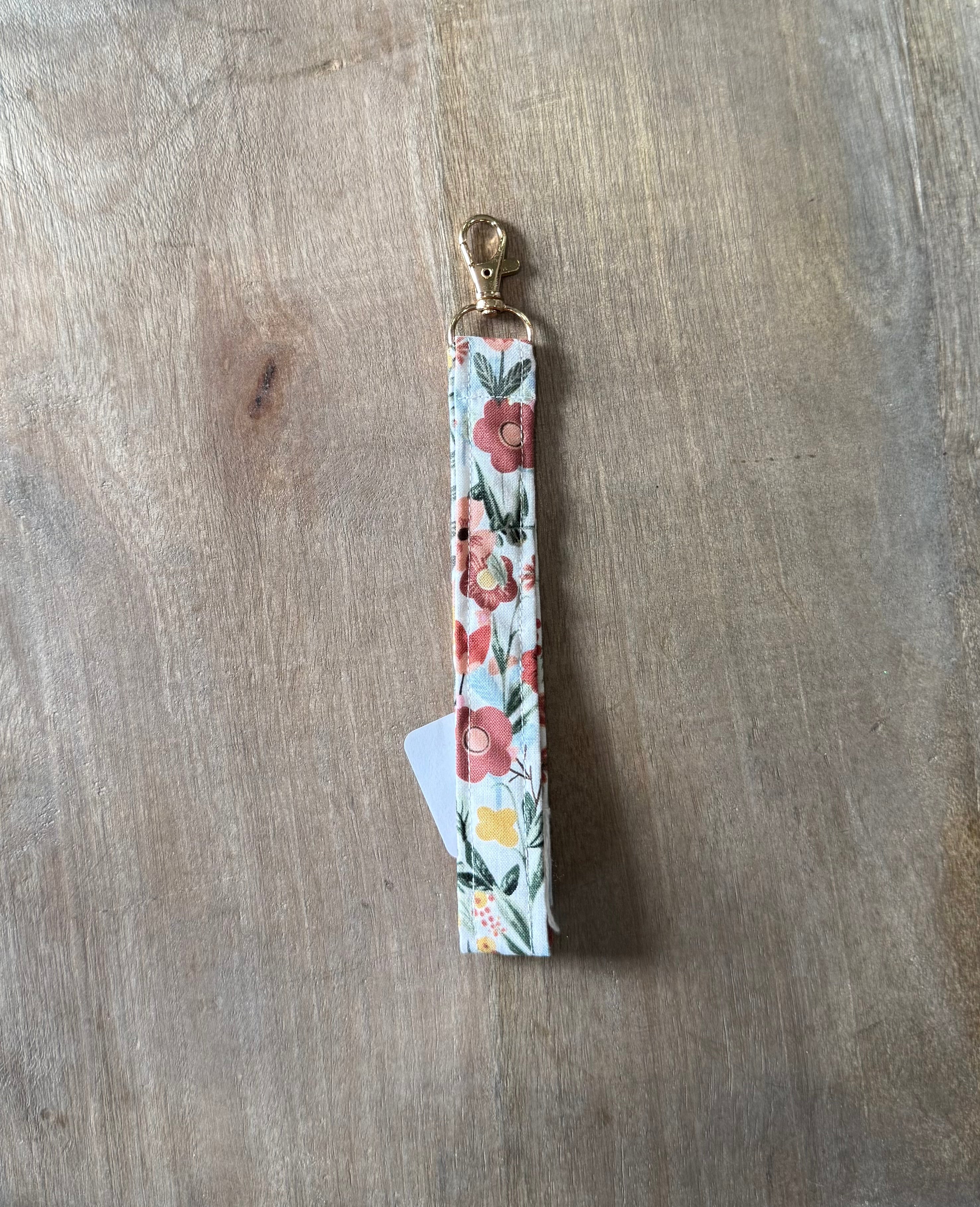 Flirty Floral Keychain