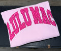 LULU MAC Pink Polka Dot Sweatshirt