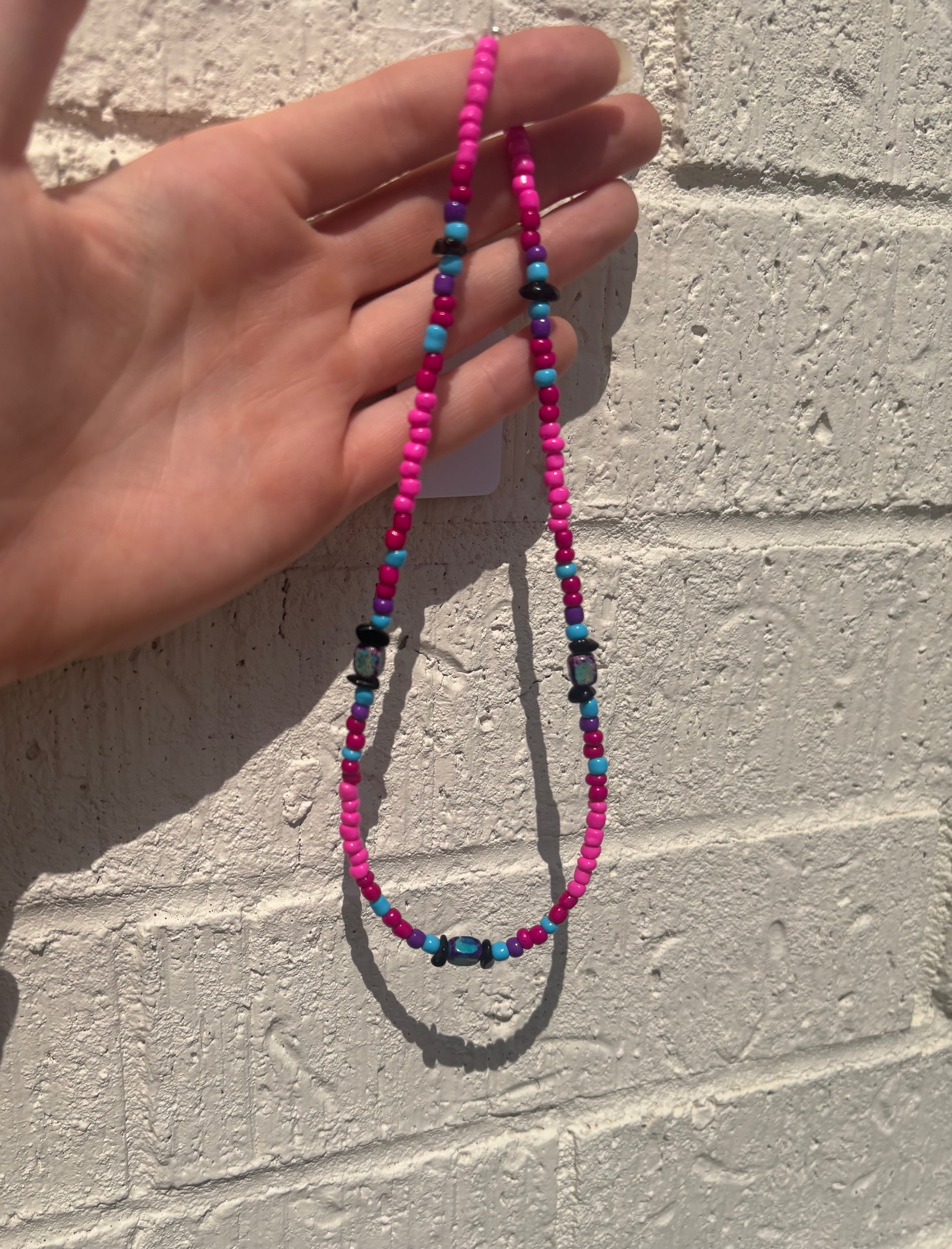 Beaded Barbie Necklace