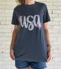 USA Embroidered Tee